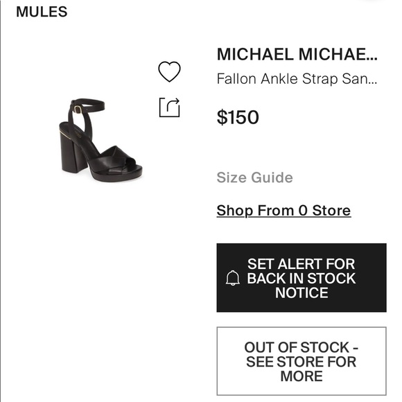 NWOB MICHAEL Michael Kors heels - Picture 6 of 9